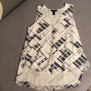 White House/Black Market High Low   Blouse